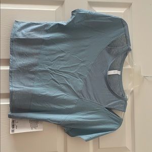 NWT lululemon No Inhibitions Tee w Clear Blue, 12